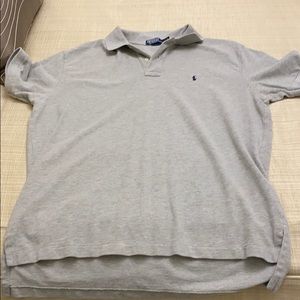 Men’s polo xl grey jersey